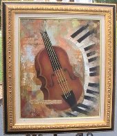 Instruments of Time 26x22 Original Painting by Arbe Berberyan - 1 Instruments of Time 26x22 Original Painting by Arbe Berberyan - 1
