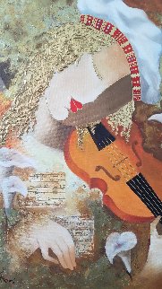 Protege 2005 38x33 Original Painting - Arbe Berberyan Protege 2005 38x33 Original Painting - Arbe Berberyan