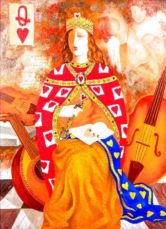 Queen of Hearts Limited Edition Print - Arbe Berberyan