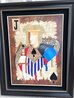 One Eyed Jack BAT Embellished Giclee on Canvas - Huge Limited Edition Print by Arbe Berberyan - 1 One Eyed Jack BAT Embellished Giclee on Canvas - Huge Limited Edition Print by Arbe Berberyan - 1