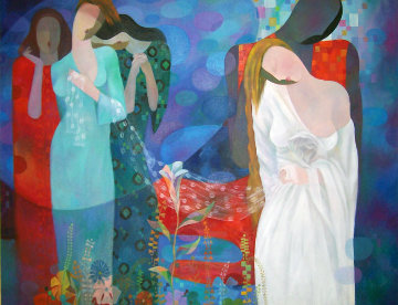 Love Song 36x48 Super Huge Original Painting - Arbe Berberyan Love Song 36x48 Super Huge Original Painting - Arbe Berberyan