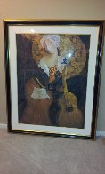 Music Becomes Her 1998 Embellished Limited Edition Print by Arbe Berberyan - 1 Music Becomes Her 1998 Embellished Limited Edition Print by Arbe Berberyan - 1
