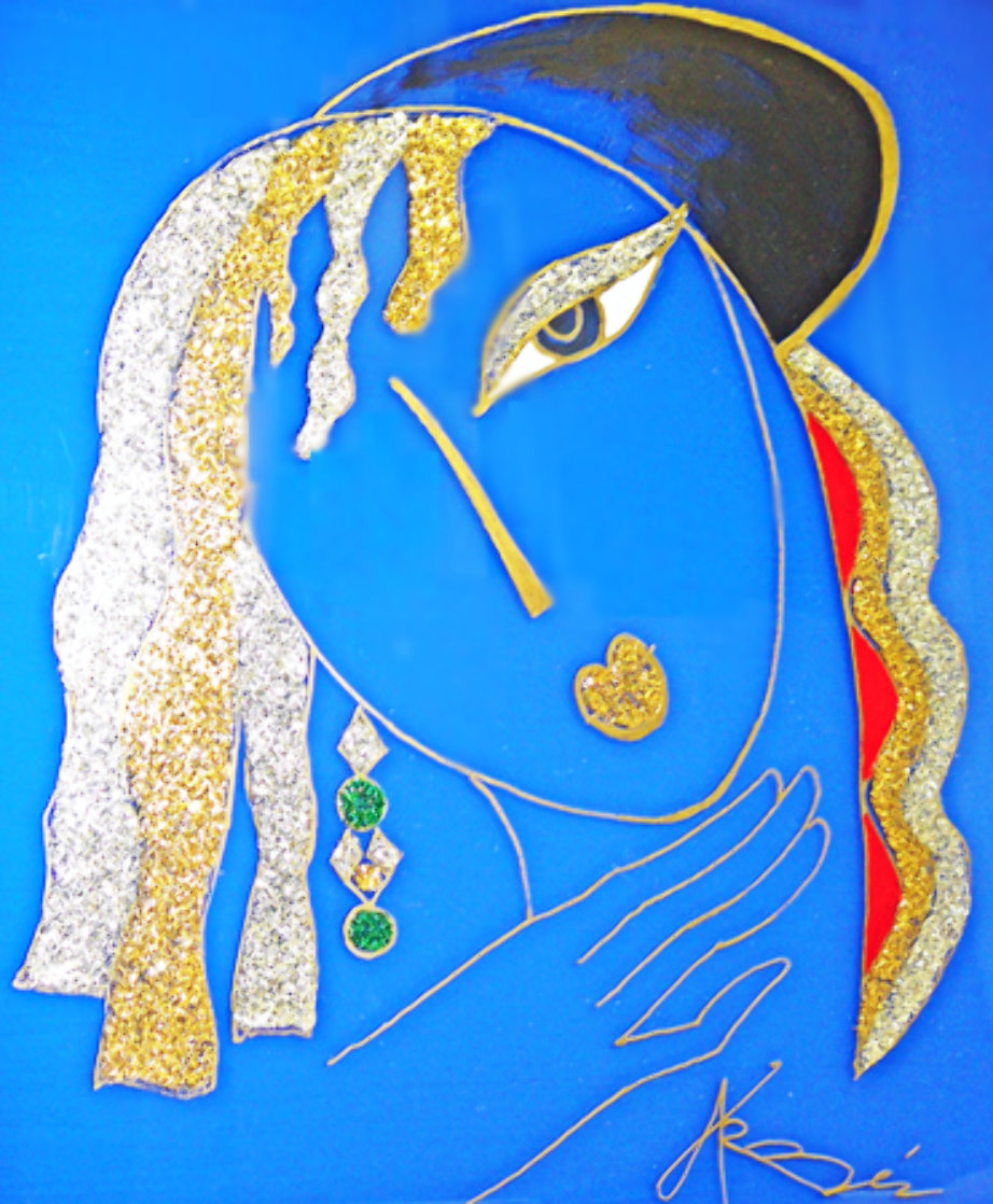 Surprise 17x15 Original Painting by Arbe Berberyan Surprise 17x15 Original Painting by Arbe Berberyan