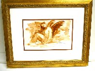 Mercury Rising Watercolor 15x19 Watercolor by Arbe Berberyan - 2 Mercury Rising Watercolor 15x19 Watercolor by Arbe Berberyan - 2
