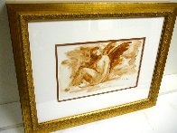 Mercury Rising Watercolor 15x19 Watercolor by Arbe Berberyan - 4 Mercury Rising Watercolor 15x19 Watercolor by Arbe Berberyan - 4