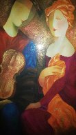 Moonlight Serenade Embellished 1998 Limited Edition Print by Arbe Berberyan - 2 Moonlight Serenade Embellished 1998 Limited Edition Print by Arbe Berberyan - 2