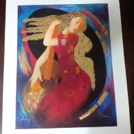 Lyrical Transportation AP 2003 Embellished Limited Edition Print by Arbe Berberyan - 1 Lyrical Transportation AP 2003 Embellished Limited Edition Print by Arbe Berberyan - 1