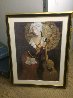 Music Becomes Her  1998 Embellished  Limited Edition Print by Arbe Berberyan - 1
