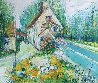 Madisons En Ile De France 1991 26x29 Original Painting by Yolande Ardissone - 0