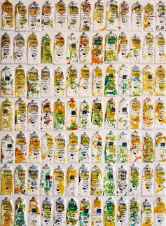 Tubes Jaunes 2002 Limited Edition Print - Arman Arman Tubes Jaunes 2002 Limited Edition Print - Arman Arman