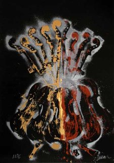 Night Music Limited Edition Print - Arman Arman Night Music Limited Edition Print - Arman Arman