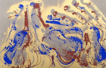 Cavalcade Or Symphony in Gold 1979 Limited Edition Print - Arman Arman