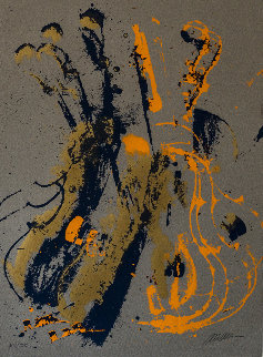 Grey Mood 1978 Limited Edition Print - Arman Arman Grey Mood 1978 Limited Edition Print - Arman Arman