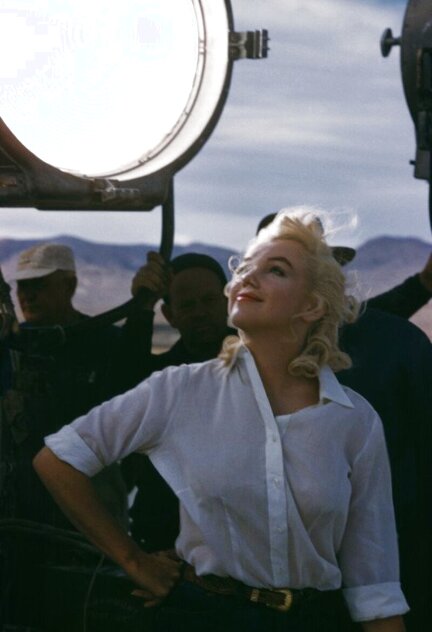 Marilyn Monroe on the Set of the Misfits 1960 - Large Format Photography by Eve Arnold