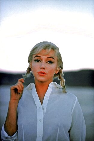 Marilyn Monroe on the Set of The Misfits 1960 - Large Format Photography - Eve Arnold