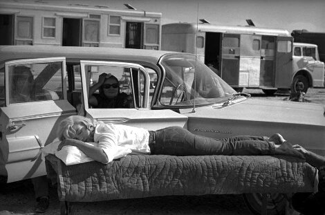Misfits by John Huston VIII 1960 - Large Format Photography - Eve Arnold