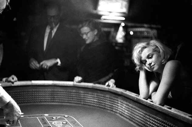 Misfits by John Huston VII 1960 -  Nevada - Large Format Photography by Eve Arnold