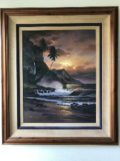 Sundown Concerto 42x36 Super Huge Original Painting - Arozi Sundown Concerto 42x36 Super Huge Original Painting - Arozi
