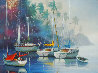 Morning Calm 34x41 - Huge Original Painting by  Arozi - 0