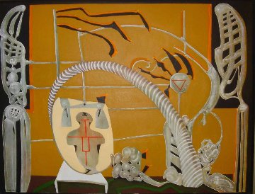 De Dia Dia 2004 33x60 Super Huge Original Painting - Eduardo Arranz-Bravo De Dia Dia 2004 33x60 Super Huge Original Painting - Eduardo Arranz-Bravo