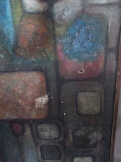 Untitled Painting 1969 40x36 Super Huge Original Painting - Gustavo Ramos Rivera Untitled Painting 1969 40x36 Super Huge Original Painting - Gustavo Ramos Rivera
