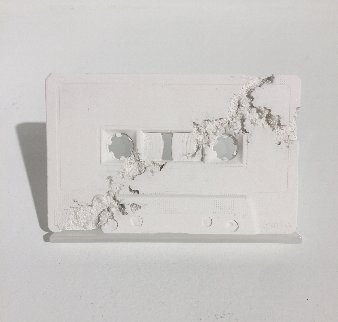Cassette Tape (Future Relic Fr-04) 2015 Sculpture - Daniel Arsham Cassette Tape (Future Relic Fr-04) 2015 Sculpture - Daniel Arsham