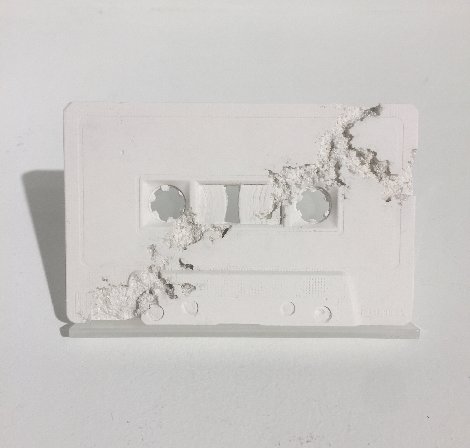 Cassette Tape (Future Relic Fr-04) 2015 Sculpture - Daniel Arsham