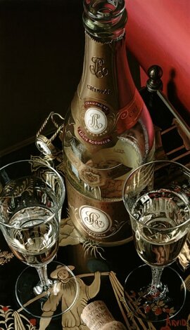 Something Worth Celebrating 2008 43x25 Huge Framed Giclee on Canvas Limited Edition Print - Thomas Arvid
