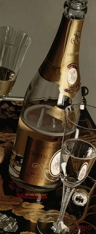 In the Glow 2003 - Huge Framed Giclee on Canvas Limited Edition Print - Thomas Arvid
