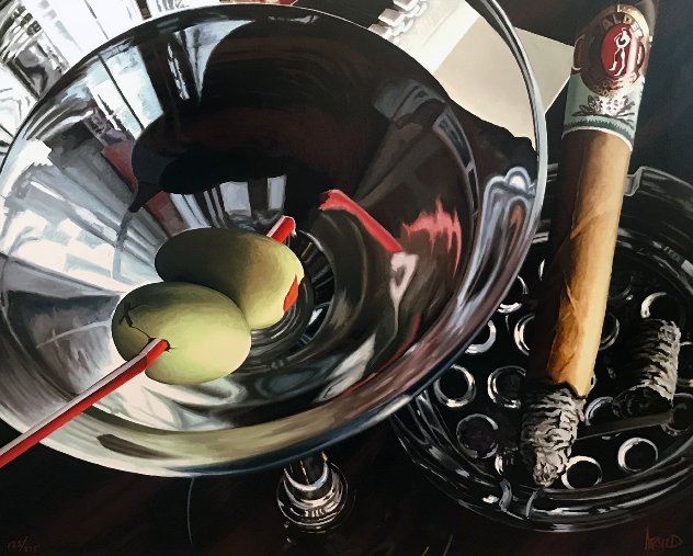 Martini Cigar 2001 Limited Edition Print by Thomas Arvid