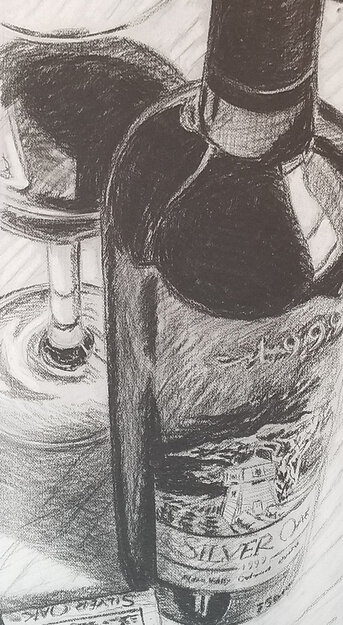 Living It Up 2006 50x28 - Huge Drawing - Thomas Arvid