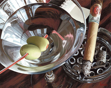 Martini Cigar  2001 Limited Edition Print - Thomas Arvid