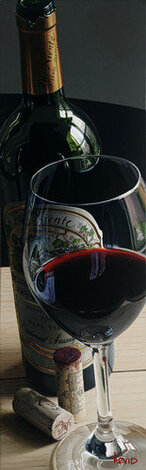 Shines As She Does  2007 - Huge Framed Giclee on Canvas - 48x20 Limited Edition Print - Thomas Arvid