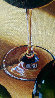 Three Corks, Two Bottles, and One Glass of Wine 1997 40x40 - Huge Original Painting by Thomas Arvid - 3