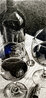 Portfolio of 3 Wine Still Life Framed Serigraphs Limited Edition Print by Thomas Arvid - 2