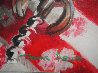 Red Wine is Meant to Be Shared 1996 39x39 Original Painting by Thomas Arvid - 2 Red Wine is Meant to Be Shared 1996 39x39 Original Painting by Thomas Arvid - 2