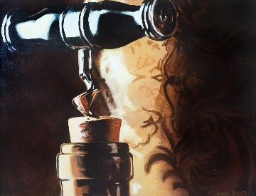 Untitled Painting 1980 34x28 Original Painting - Thomas Arvid Untitled Painting 1980 34x28 Original Painting - Thomas Arvid