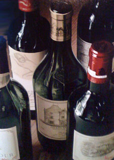 Five First Growths 2002 w Remarque Limited Edition Print - Thomas Arvid Five First Growths 2002 w Remarque Limited Edition Print - Thomas Arvid