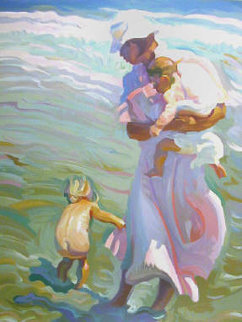 Morning Sun AP 1990 Limited Edition Print - John Asaro Morning Sun AP 1990 Limited Edition Print - John Asaro