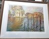 Santa Maria Della Salute: Sunrise PP 1995 - Venice, Italy Limited Edition Print by John Asaro - 1