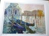 Santa Maria Della Salute: Sunset PP 1995 - Venice, Italy Limited Edition Print by John Asaro - 1
