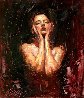 Beholding Embellished Limited Edition Print by Henry Asencio - 0