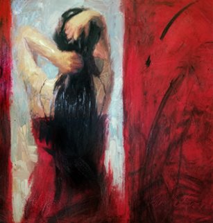Red Door Embellished 2003 Limited Edition Print - Henry Asencio