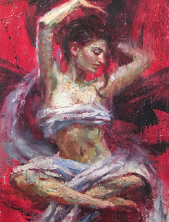 Inspirited 2017 26x46 Original Painting - Henry Asencio Inspirited 2017 26x46 Original Painting - Henry Asencio
