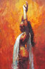 Enlightenment 2011 - 60x31  Huge Original Painting by Henry Asencio - 0