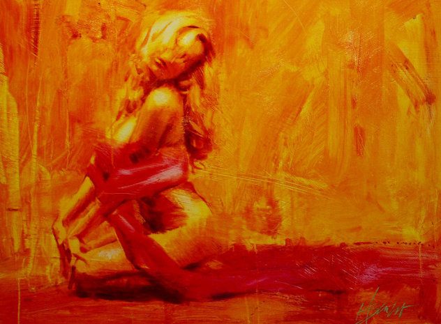 Golden Aura AP Limited Edition Print by Henry Asencio
