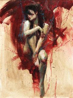 Eternity 2007 Embellished Limited Edition Print - Henry Asencio Eternity 2007 Embellished Limited Edition Print - Henry Asencio