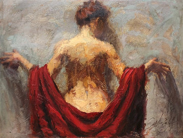 Unveiling  Embellished Limited Edition Print - Henry Asencio