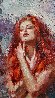 A Caressed Memory 2017 50x35 Huge Original Painting by Henry Asencio - 2