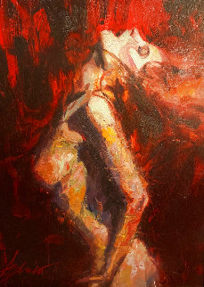 Chaos 2011 Embellished Limited Edition Print - Henry Asencio Chaos 2011 Embellished Limited Edition Print - Henry Asencio